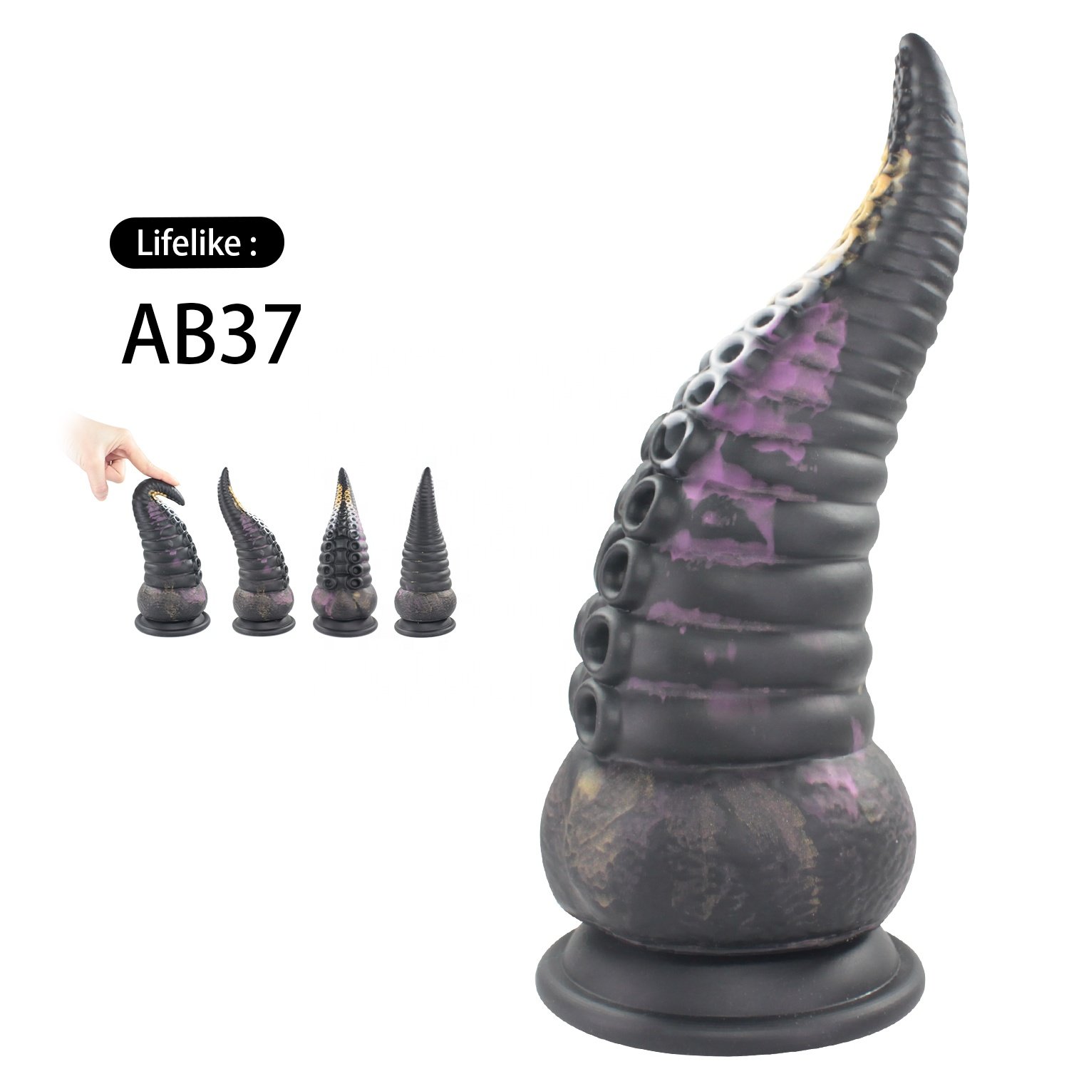 Tentacle sex toys octopus huge anal dildo, large medical liquid silicone monster prostage massager for hand-free play