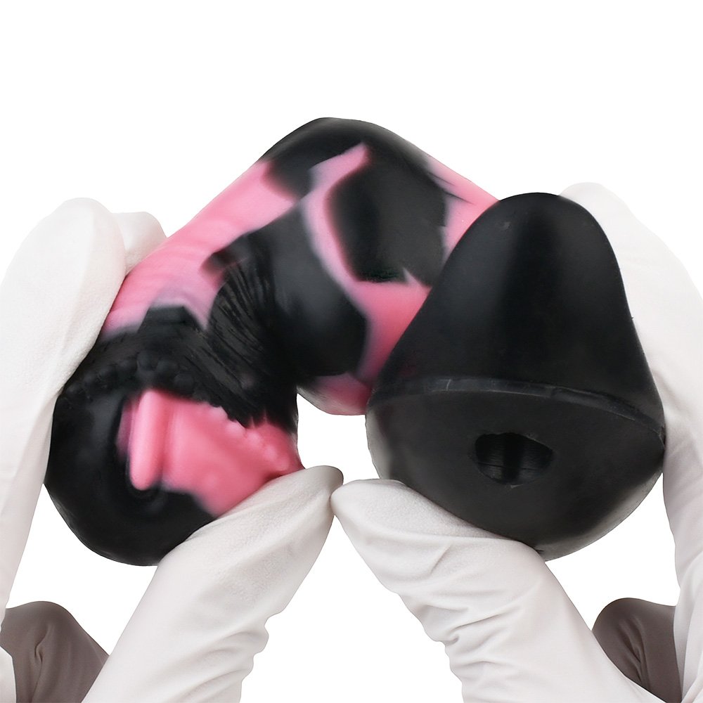 YOCY Fox Tail silicone horse dildo Anal Plug,Strap-On Large Anal Plug for Interchangeable Fox Prostate Adult Sex Toy Stimulator