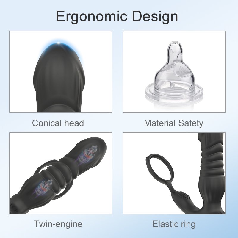Cheep sex toys Penis Rings anal plug anal sex toys for men butt plug vibrator