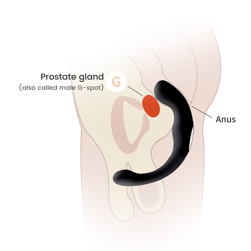 Vibrating Butt Plug Prostate Massager 10 Powerful Stimulation Patterns Remote Control Waterproof Anal Butt Plug Sex Toys for Men
