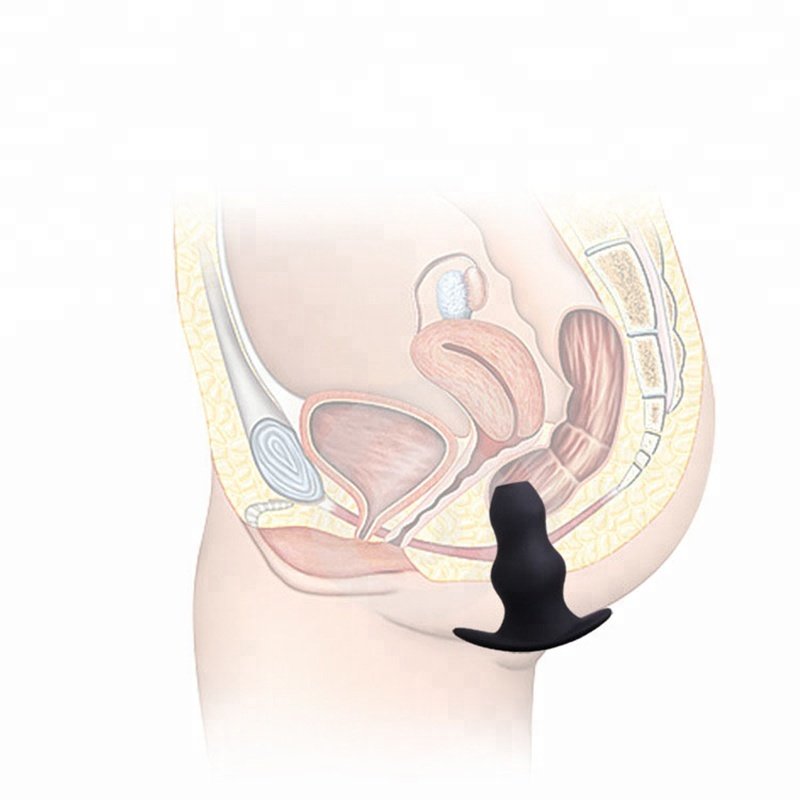 Hollow Silicone Anus Peeper SM Prostate Massage Butt Plug Enema Anal Beads Sex Toys