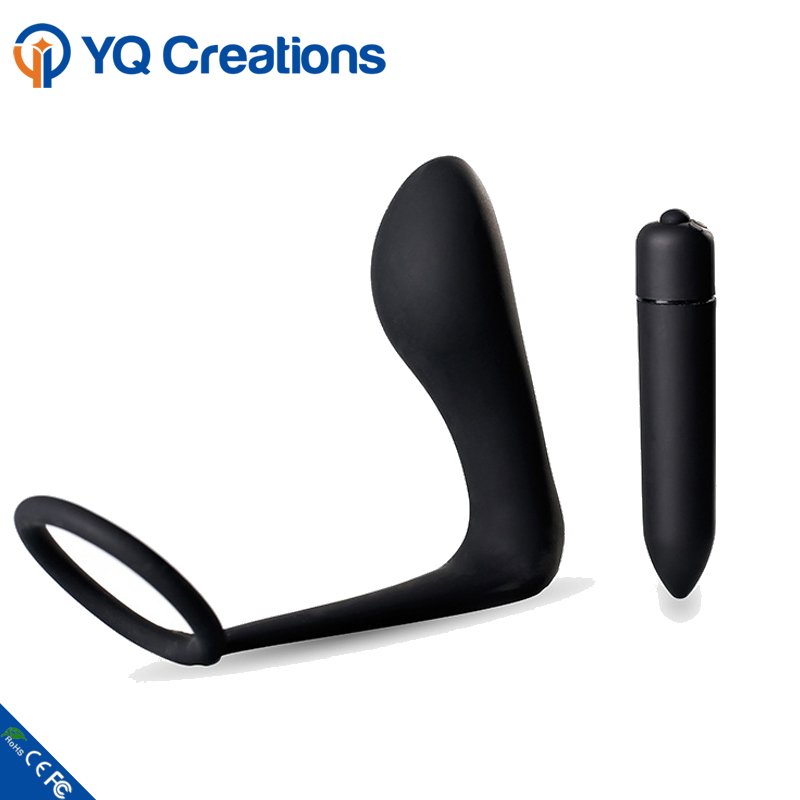 Medical Silicone 10 Modes Vibrating Prostate Massager Anal Sex Toys For Men Maturbating