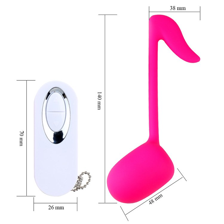 Adult female sex product Remote control magic vibrating silicon waterproof dildo vibrator sex toys for women kegel ball