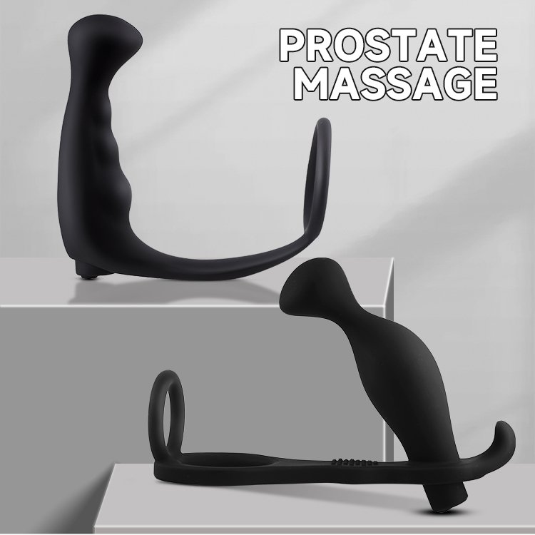 cock ring with anal plug vibrator anal sex toys masturbators cock ring anal vibrator sex toy cock ring