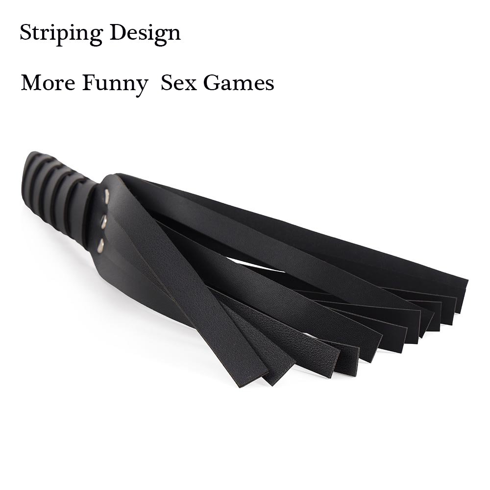 REDBURG Four Strip Shape PU Leather Paddle Black Bondage Gear Kits Adult Sex Toys Juguetes Sexuales SM