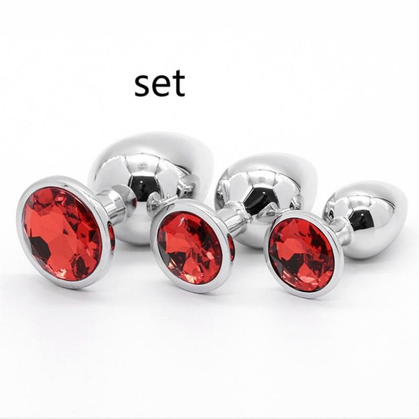 Gay Sex Toy Gay Anal Plugs Outdoor Adult 18+ Products Butt Plug Colorful Metal Bdsm Sex Toys For Women And Men