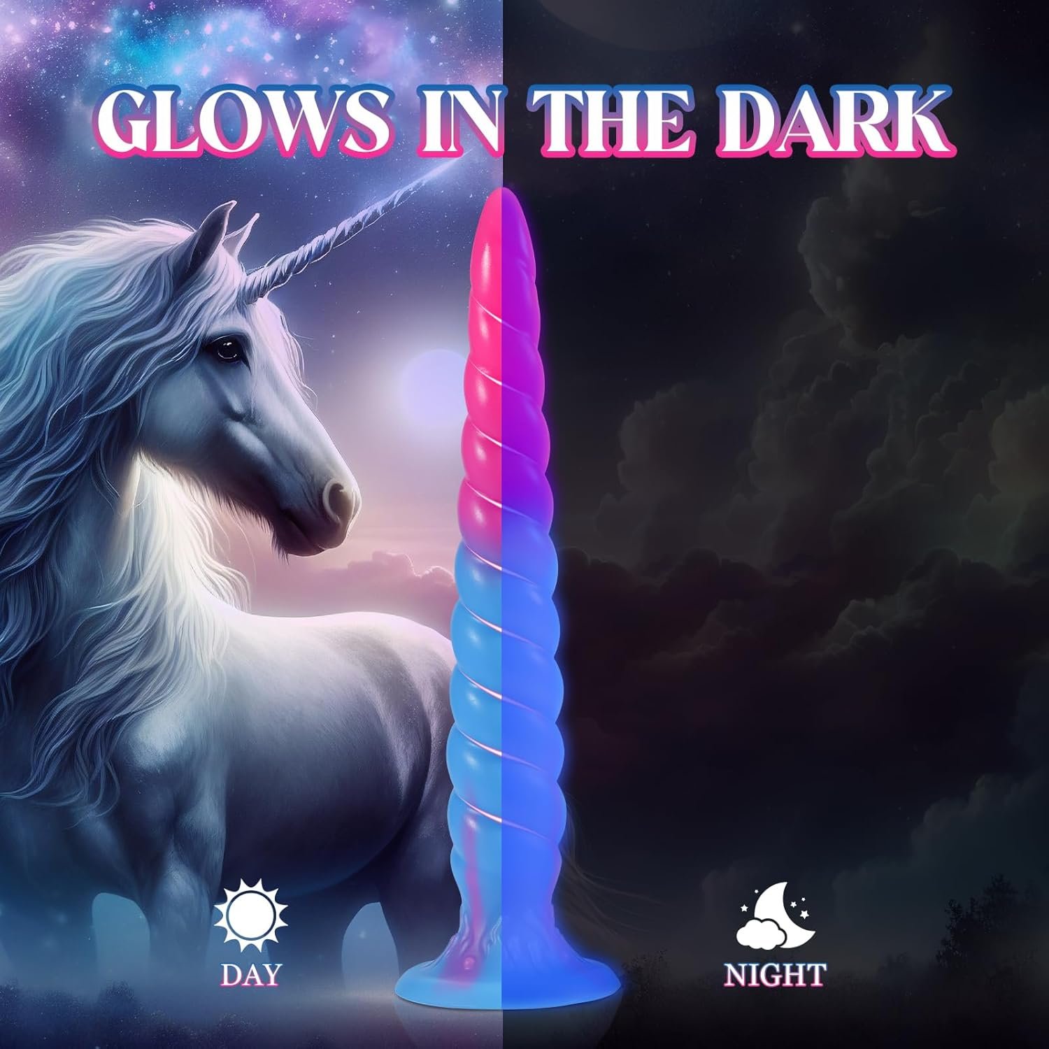 Super Long Luminous Plug Anal Dildos Colourful Glowin Big Anal Plug for Women Men Soft Buttplugs with Suction Cup Anus Sex Toys
