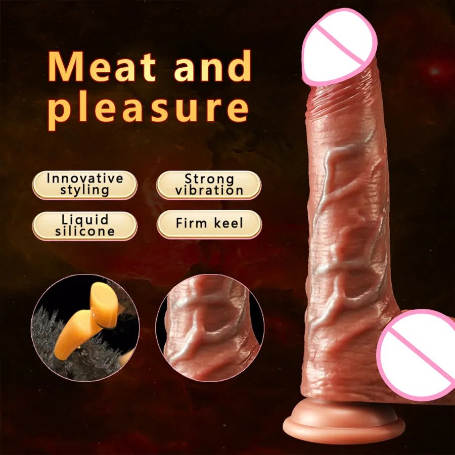 AAV Original Factory Huge Silicone Thrusting Para Mujer 12 inch Remote Control Realistic Big Vibrator Dildos for Women