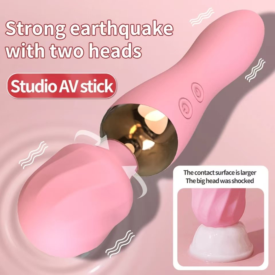 Powerful AV Magic Wand Dildo Vibrator 10 Mode Vagina G Spot Stimulator Clitoris Anal Female masturbator Adult Sex Toys for Women