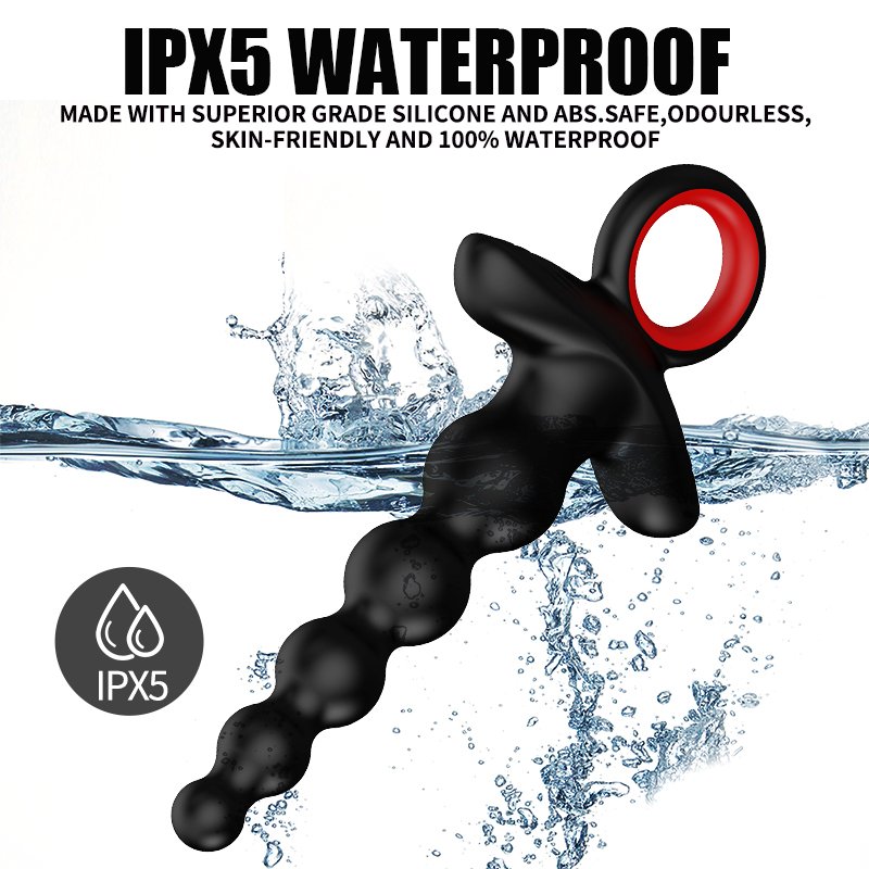 Wave Motion Prostate Massager Anal Vibrator Strong Remote Control Stimulator Waterproof Anal Sex Toys