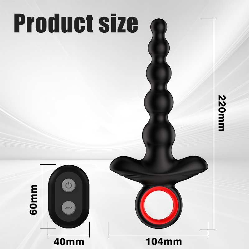 Wave Motion Prostate Massager Anal Vibrator Strong Remote Control Stimulator Waterproof Anal Sex Toys