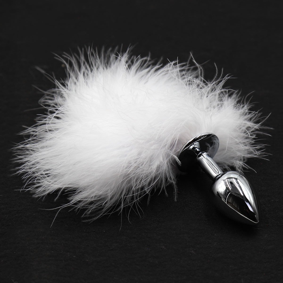 Expanding Anal Butt Plug - Sex Factory Aluminum Alloy Butt Plug Artificial Fur Tail Anal Sex Toys for Women Men Couple
