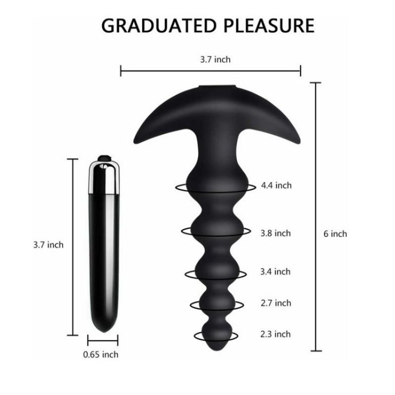 Dropshipping Anal Plug Prostata Stimulate Massager Vibration Sex Toys For Men