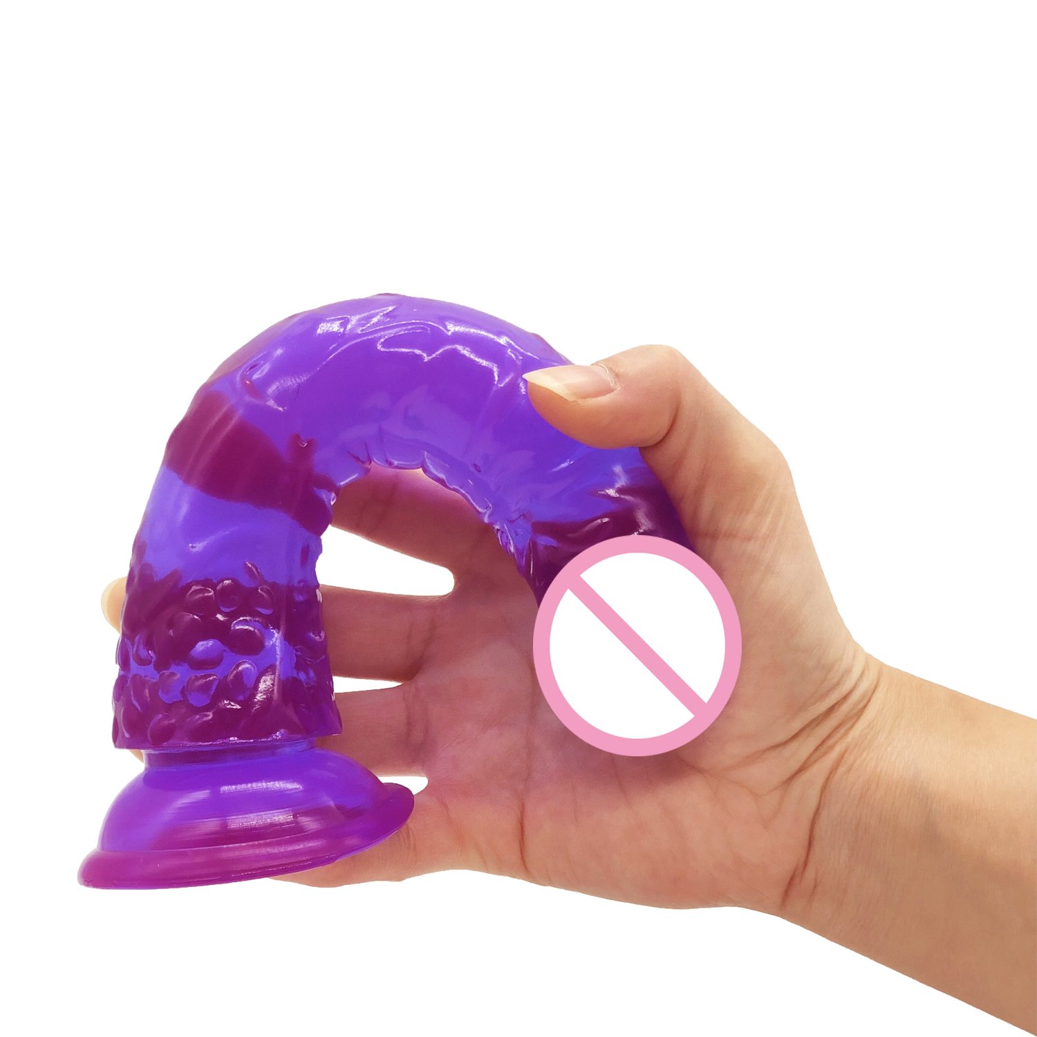 Realistic Dildo Anal Masturbator Sex Toys for Couples Crystal Jelly Dildo Suction Cup Penis Thrusting Dildo Phalos for Women Hot