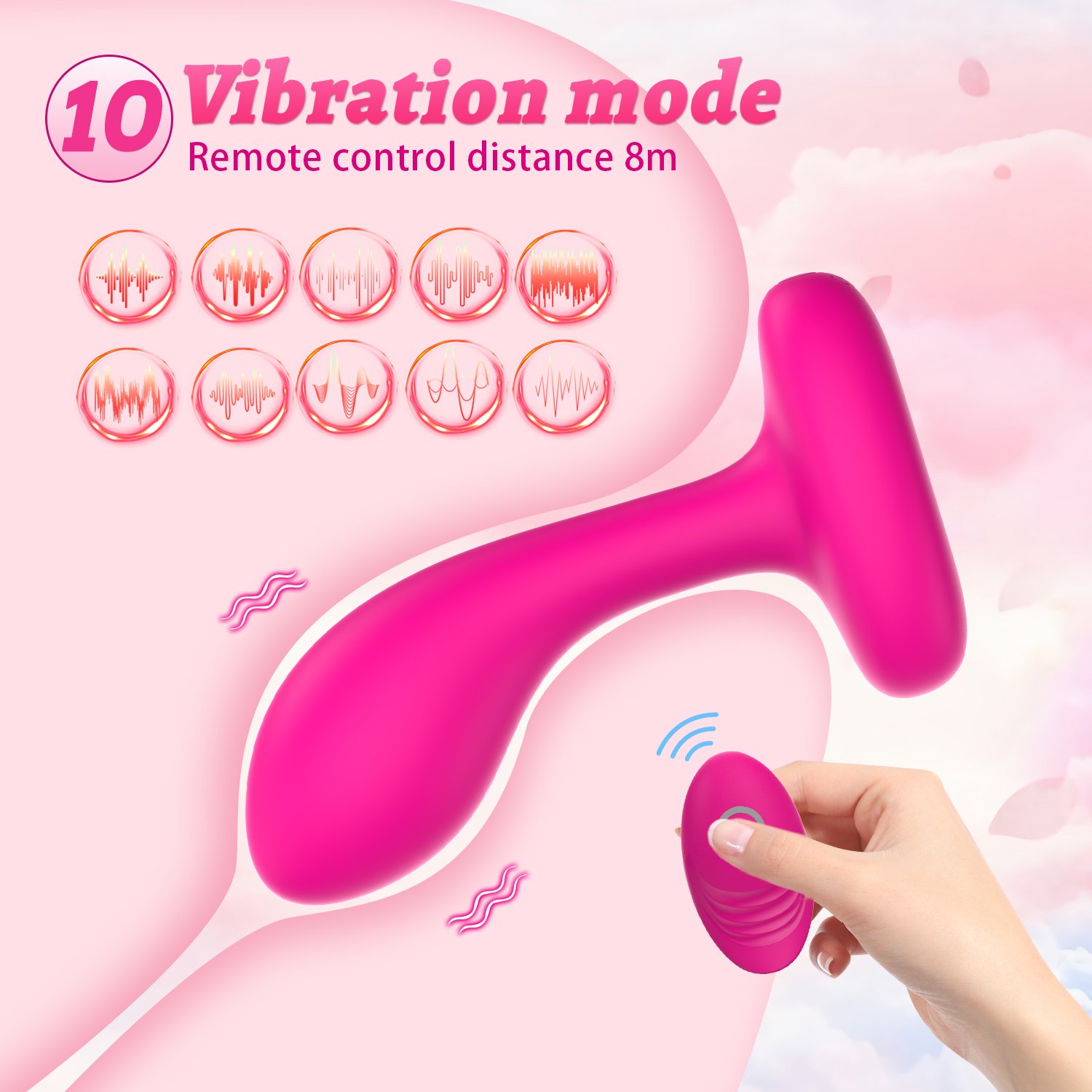 Strong Silicone Butt Plug Anal Toy for Couple Sex Anal Tail Product