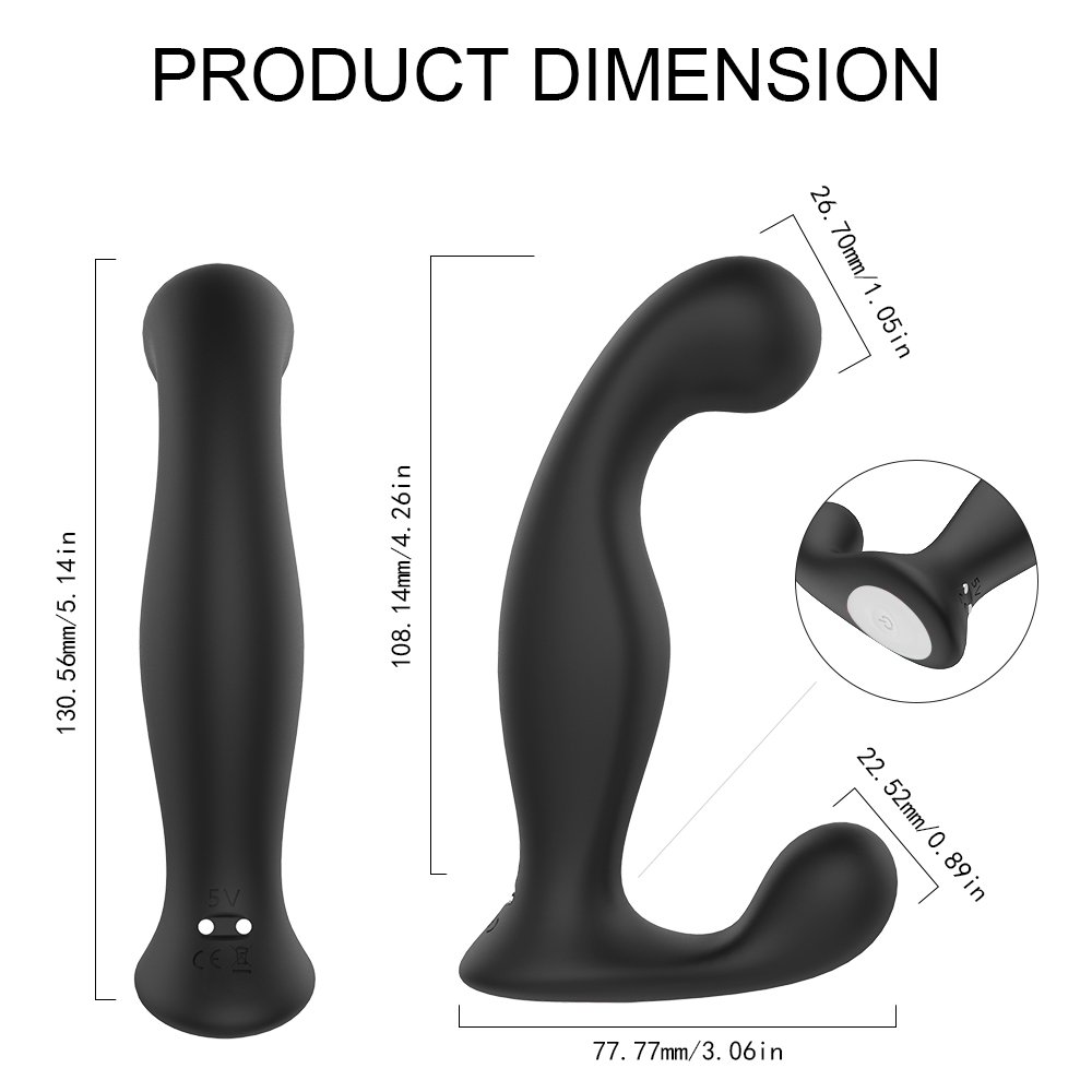 S-Hande Wholesale Prostate Massage G P Spot Ass Stimulation Anal Sex Toys For Man Vibrator