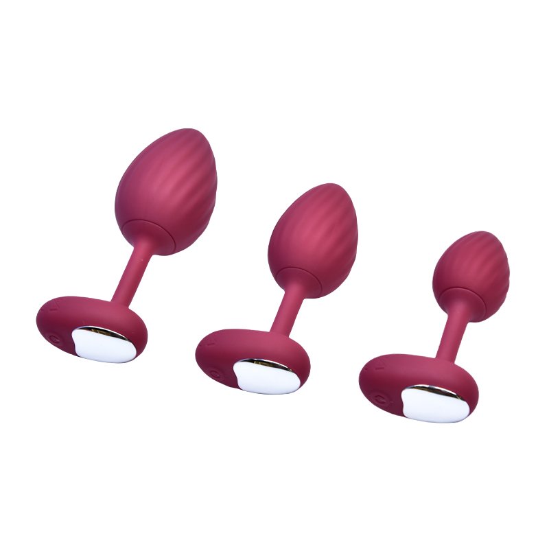 Dingfoo Vibrating Butt Plug Prostate Massagers with Remote Control Sex Toys for Men and Women Anal Plug