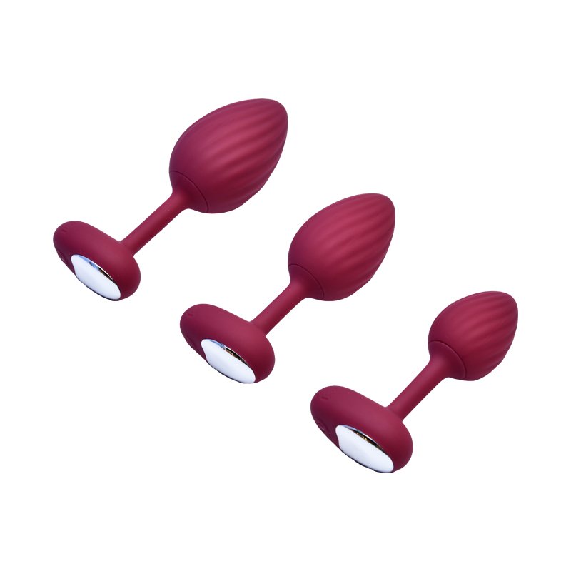 Dingfoo Vibrating Butt Plug Prostate Massagers with Remote Control Sex Toys for Men and Women Anal Plug