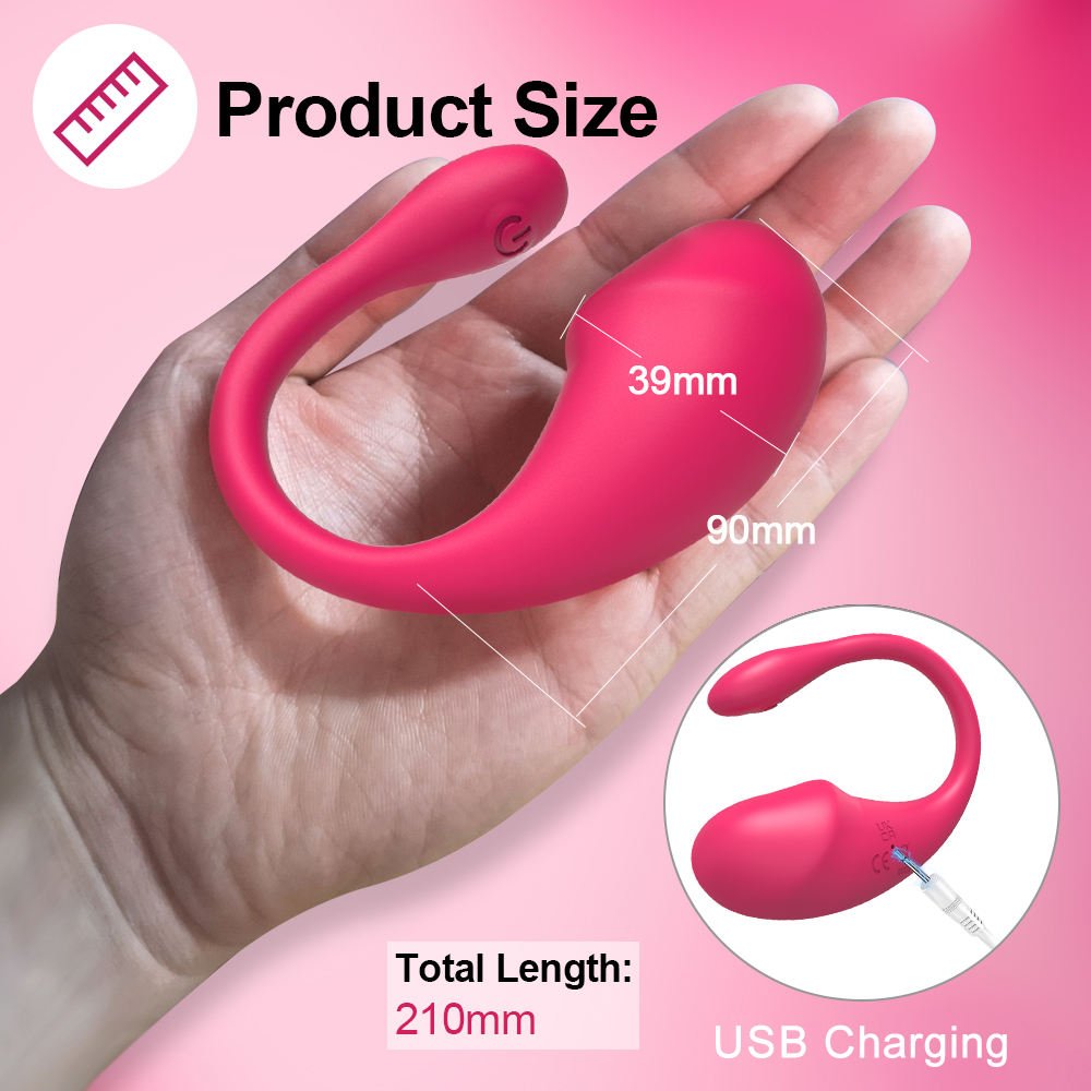 Wearable App Remote Control Shaped Vagina Balls Bullet Vibrator Sex Toys Panty Vibrating Jump Egg For Women