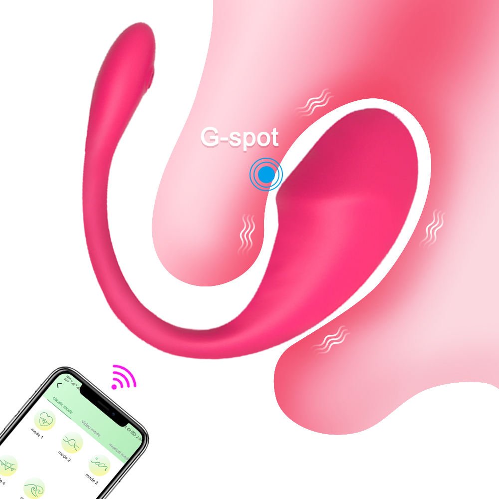 Wearable App Remote Control Shaped Vagina Balls Bullet Vibrator Sex Toys Panty Vibrating Jump Egg For Women