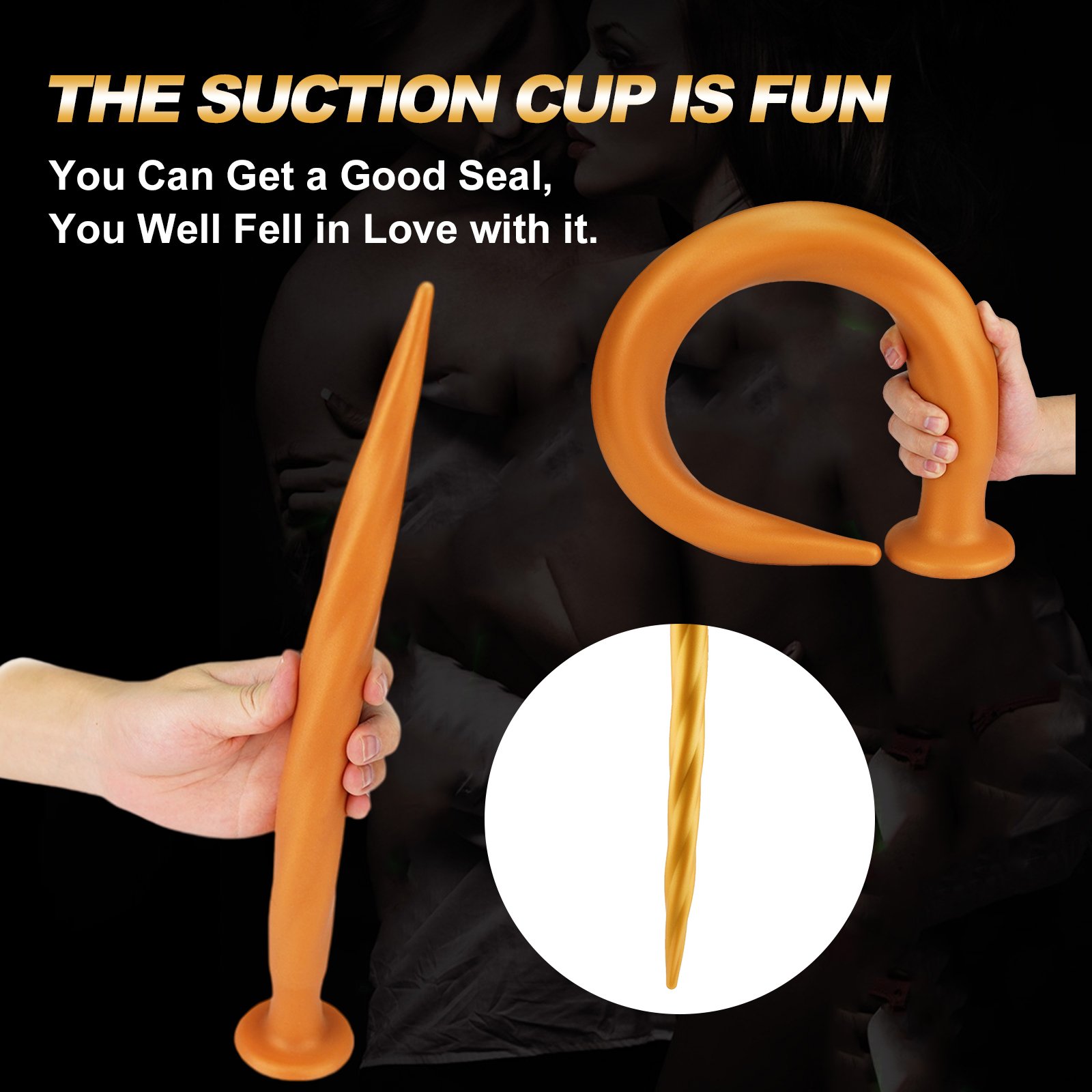 SEXBAY USA spot super long anal plug with strong suction cup soft liquid silicone butt plug for female men