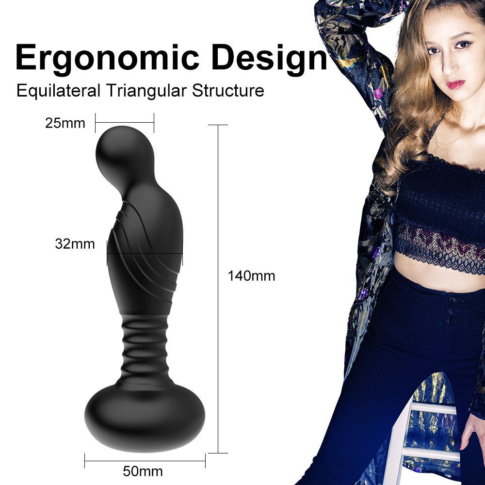 Remote control pull anal plug prostate massager shared by men and women back chamber vibrator masturbator adult toys