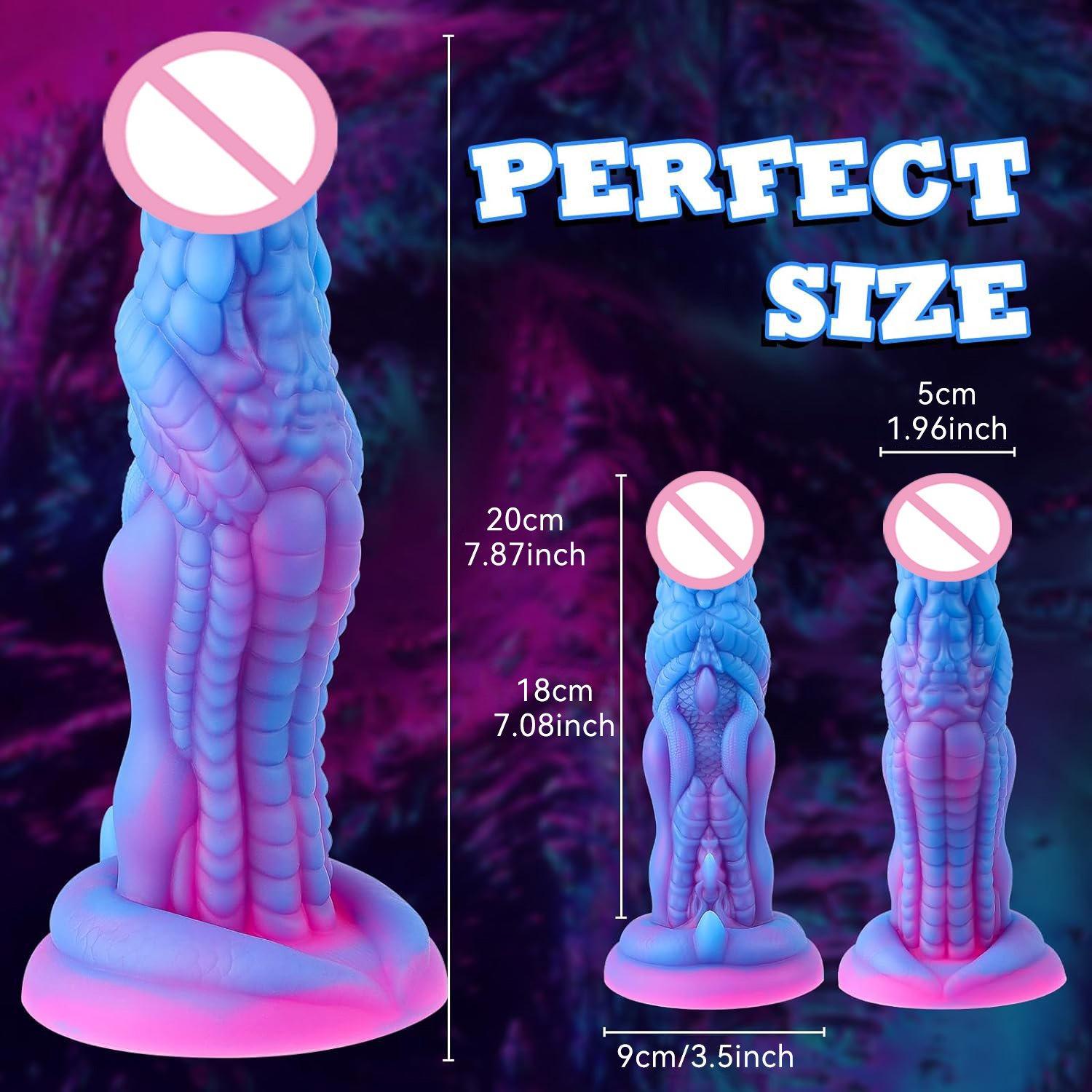 Realistic Monster Dildo for Women Huge Thick Anal with Strong Suction Cup Fantasy Silicone G Spot Adult Sex Toys for Women Men