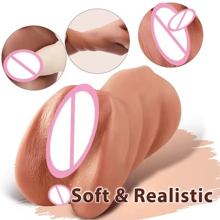 Hot Sale Male Masturbation 3-in-1 Silicone Dolls Female Vaginal Mouth Anal Realistic Dolls Male Masturbation Cup Adult Sex Toys