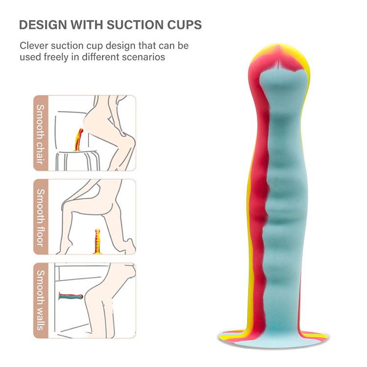 Pattern printing anal sex toy for men orgasm anal prostate