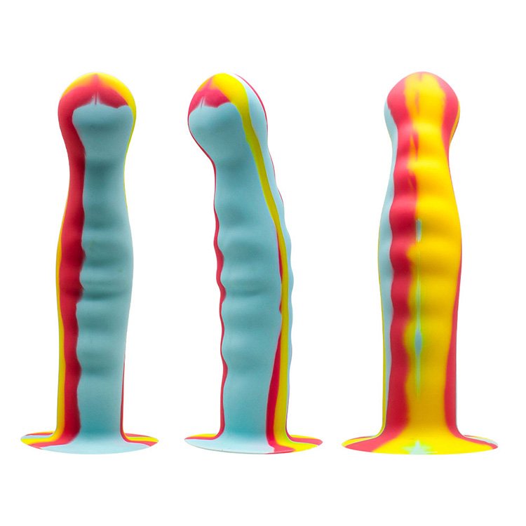 Pattern printing anal sex toy for men orgasm anal prostate