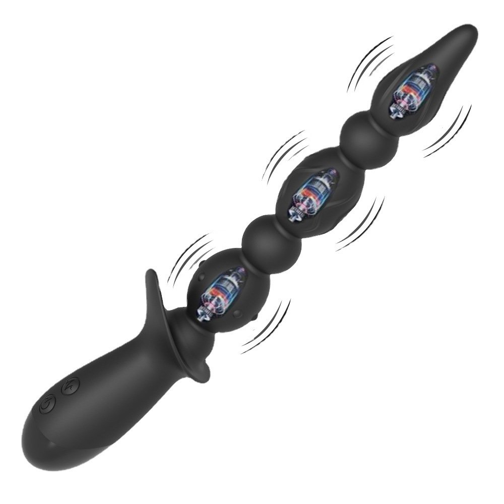 bead-pulling anal plug vibrator for men and women sm expander back court development of chrysanthemum masturbation
