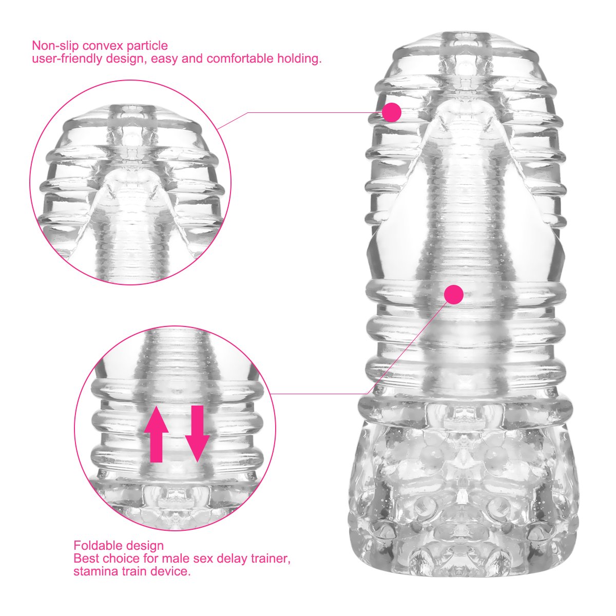 Hot Sell Masturbator Pocket Pussy Oral Sex Artificial Vagina Deep Through Sex Toys For Men