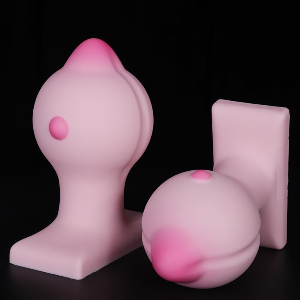 Liquid Silicone Nipple Stud Anal Plug