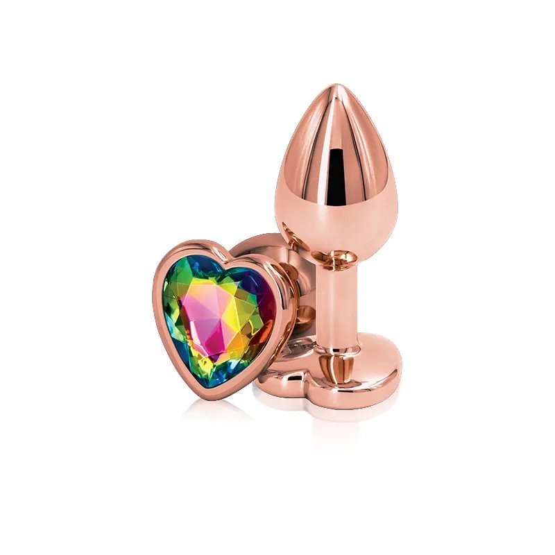 Anal Plugs Luxury Jewelry Training Set Stainless Steel Butt Plug Fetish Stimulation Sex Toys