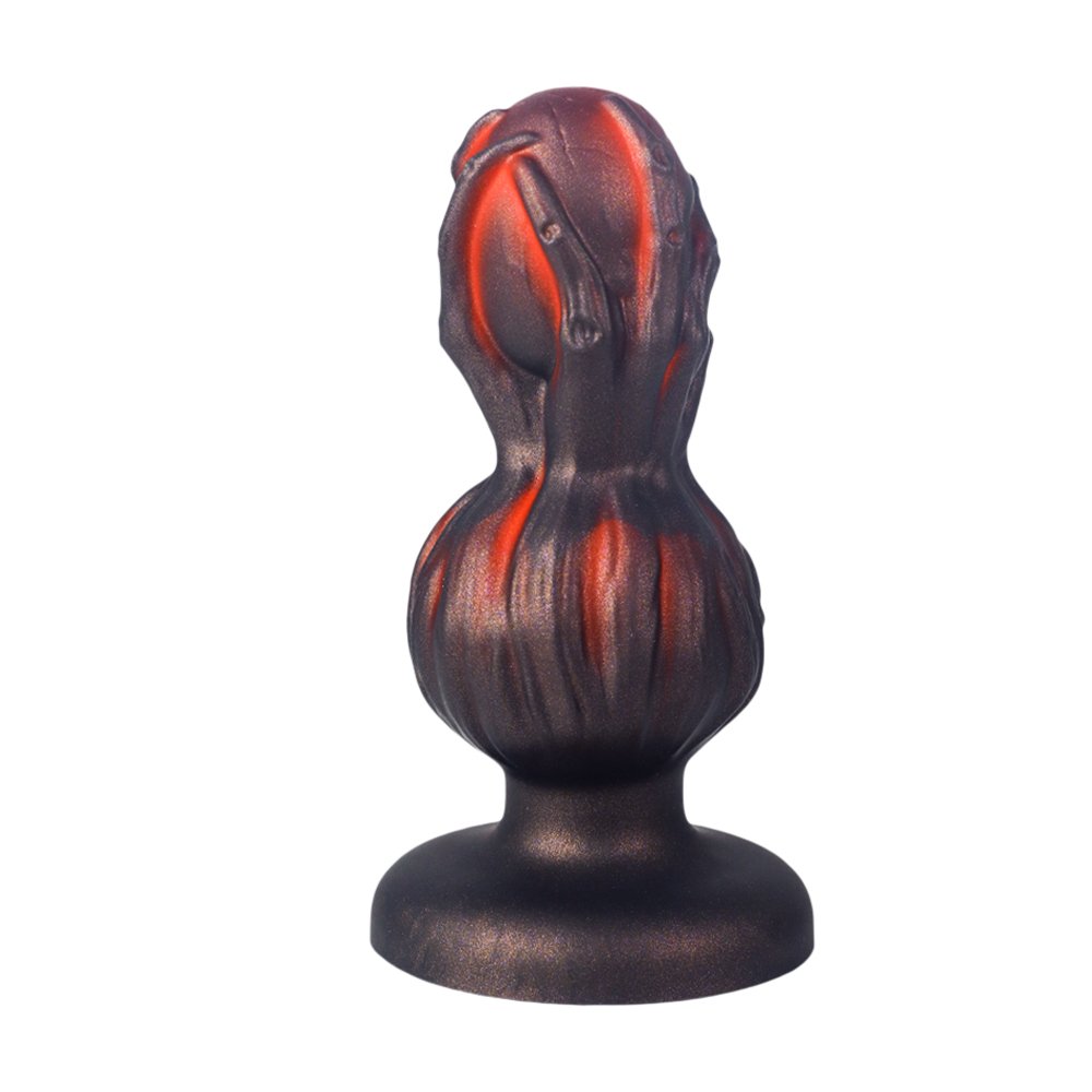 Large Soft Silicone Adult Butt Plug Set New Design Red Thrust Anal Sex Dildo Unisex Sexy Adult Sex Toy