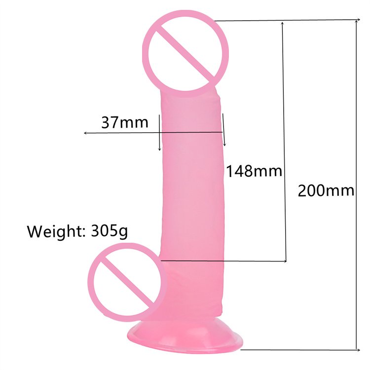 Wholesale Female Sex Toys 8 Inch Realistic Penis Dildo Skin Real dildo For Women Masturbation saxy toys men