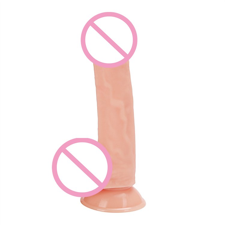 Wholesale Female Sex Toys 8 Inch Realistic Penis Dildo Skin Real dildo For Women Masturbation saxy toys men
