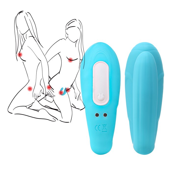 Wholesale Women Vagina Anal Clitoris Couples Wearable Vibrator Wireless Silicone Massager Electric Vibration