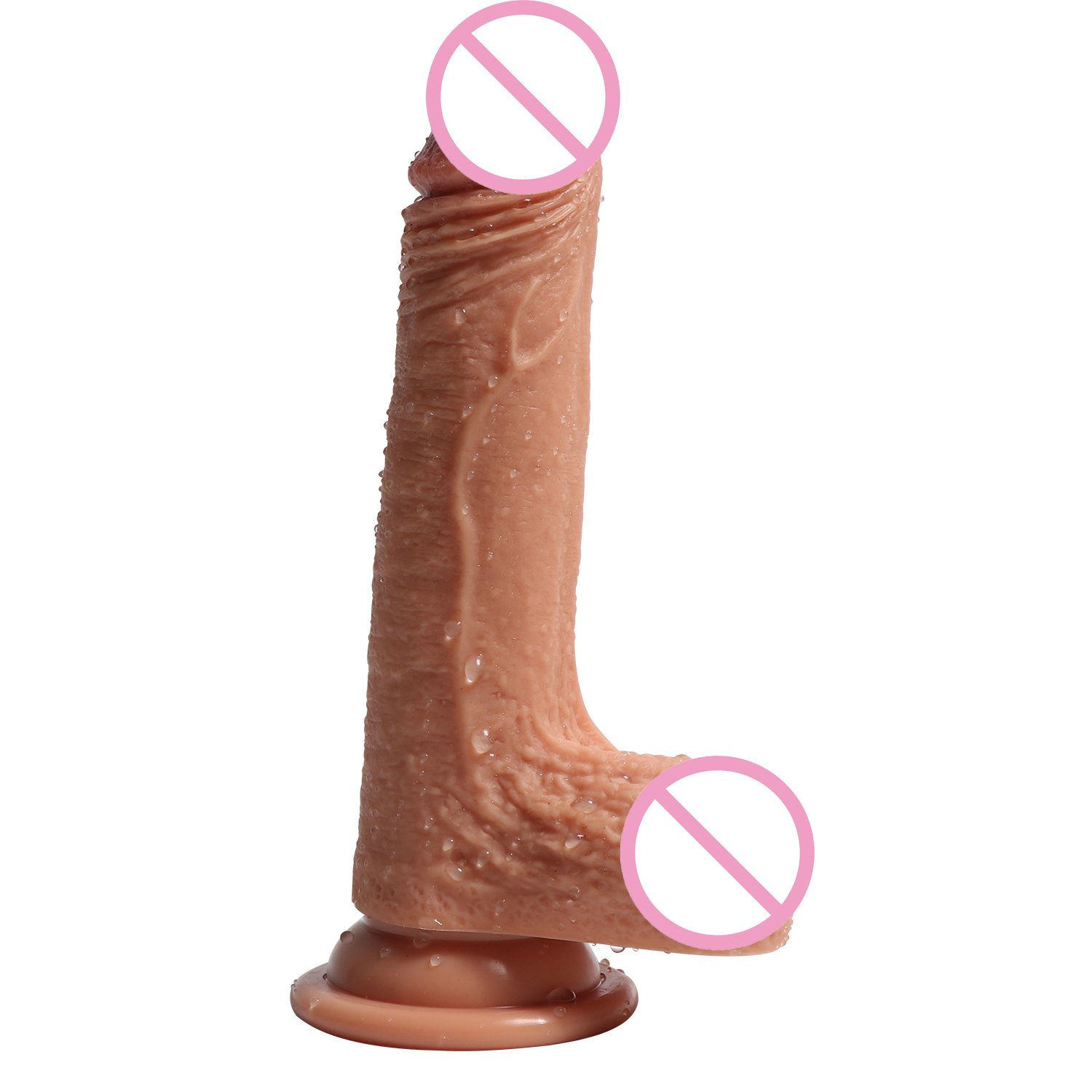 Dildo erotic soft anal butt plug realistic penis strong suction cup dick toy for adult g-spot orgasm sex toys for woman