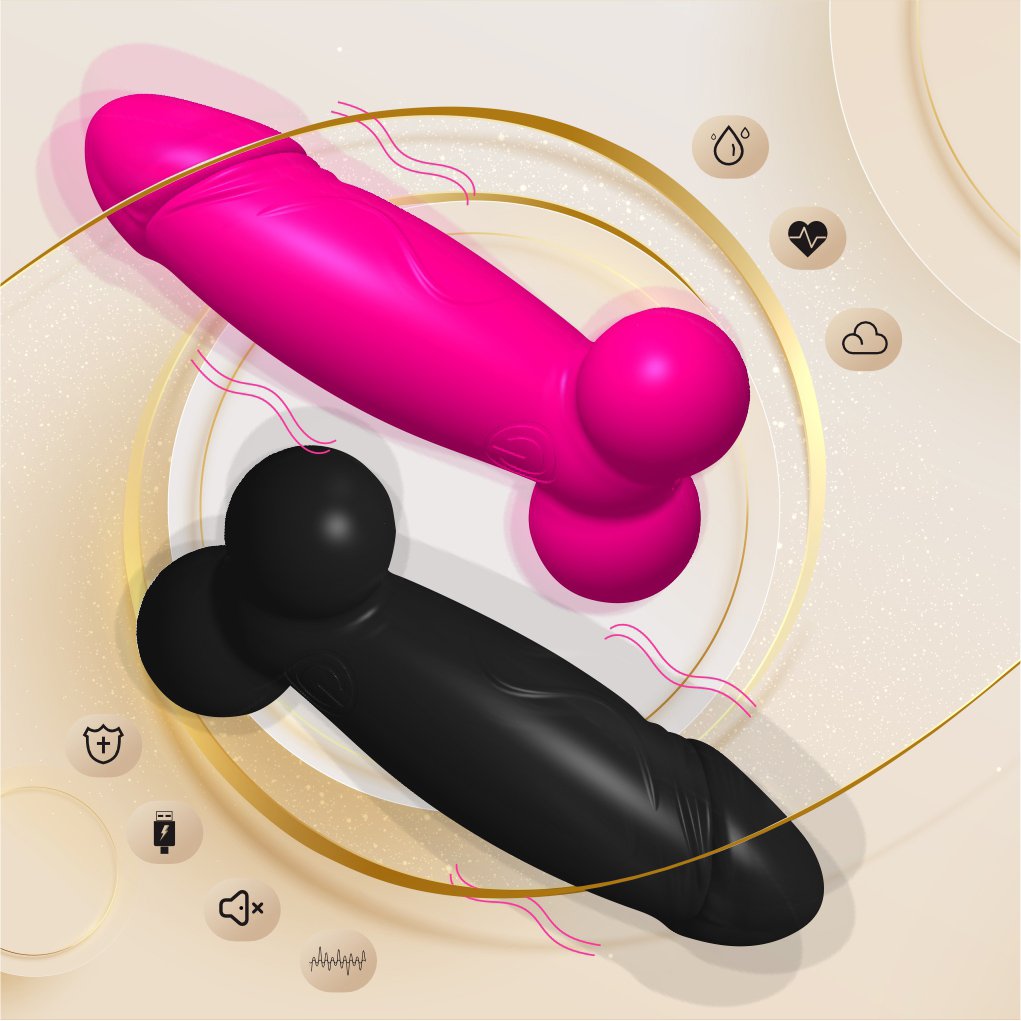 Dildo Vibrator For Women Butt Plug G Spot Massage Sex Toys For Men And Women Vibromasseur Pour Femm Va Et Vient Masturbadores