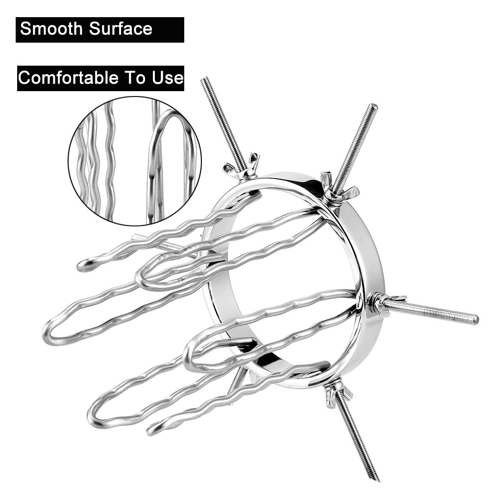 Adjustable Stainless Steel Anal Dilators Metal Anal Toys Aluminium Alloy Anal Speculum Butt Plug Sex Toys Women Men Juguetes