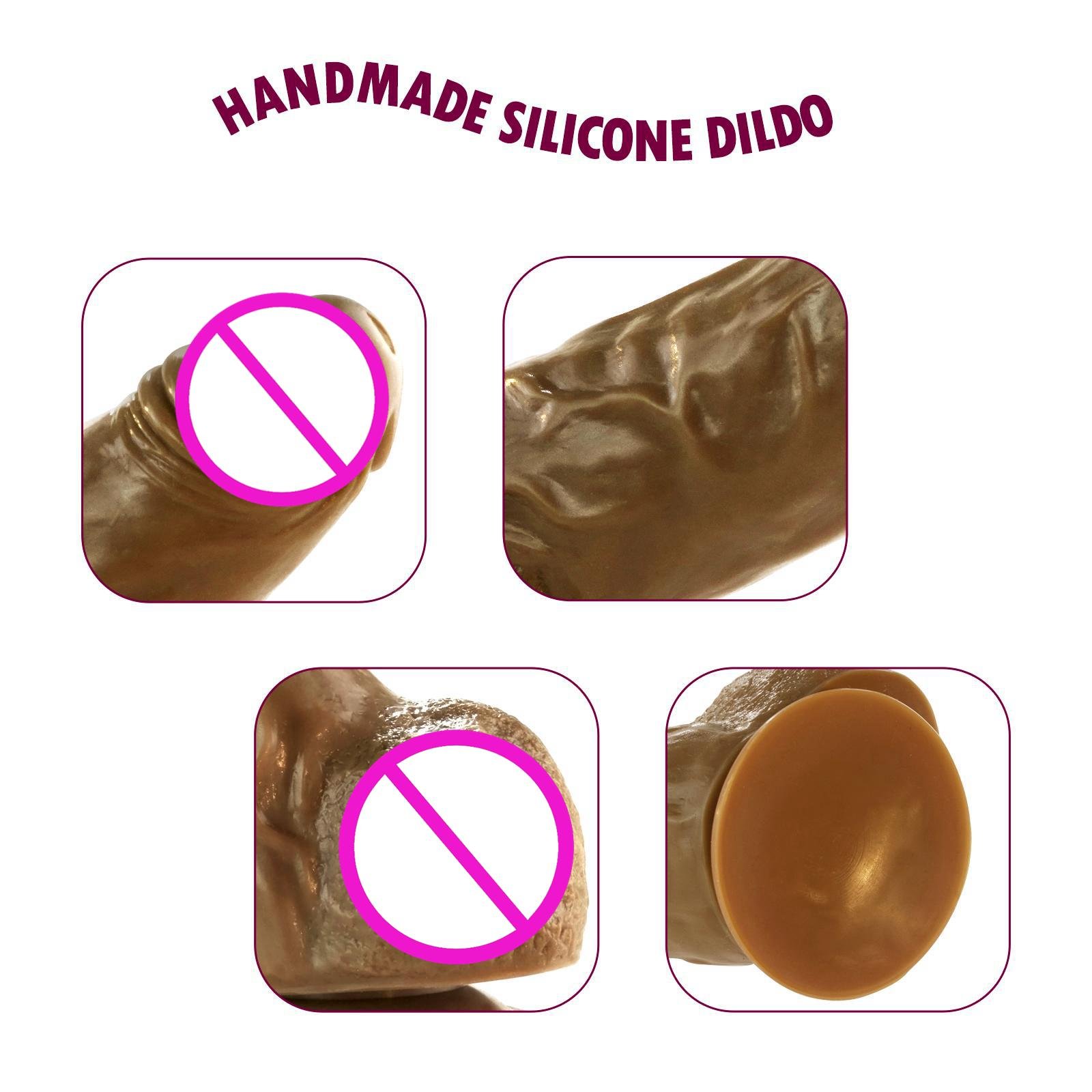 15cm Long Huge Thick Dia 19cm Dildo Strong Suction Cup Vagina G-spot Stronger Stimulus Artificial Penis Adult Sex Toy For Women
