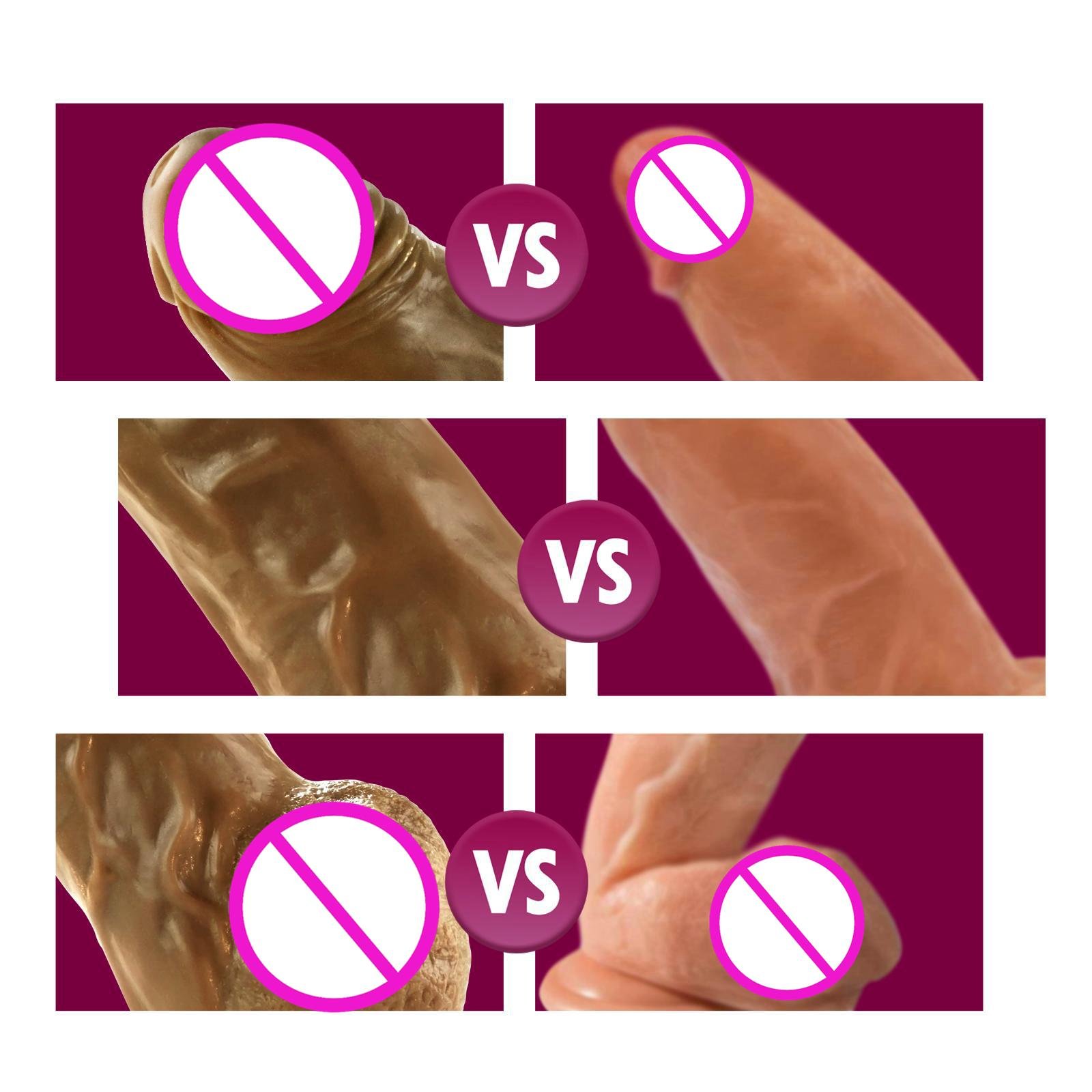 15cm Long Huge Thick Dia 19cm Dildo Strong Suction Cup Vagina G-spot Stronger Stimulus Artificial Penis Adult Sex Toy For Women