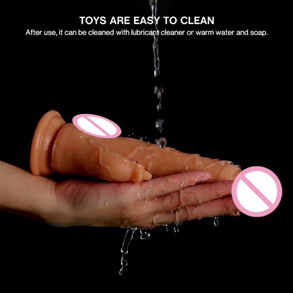 Remote Rechargeable Vibrating Dildo for G Spot Anal Play with 7 Thrusting &7 Vibration Realistic Thrusting Vibrator Sex Toy