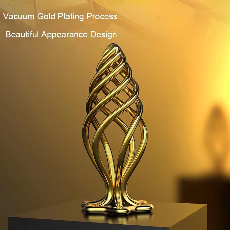 Good Price High Quality Hollow Spiral Metal Butt Plug Sex Toys Anal Globular Adult Products For Women And Men Juguetes Sexuales