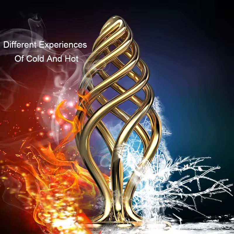 Good Price High Quality Hollow Spiral Metal Butt Plug Sex Toys Anal Globular Adult Products For Women And Men Juguetes Sexuales