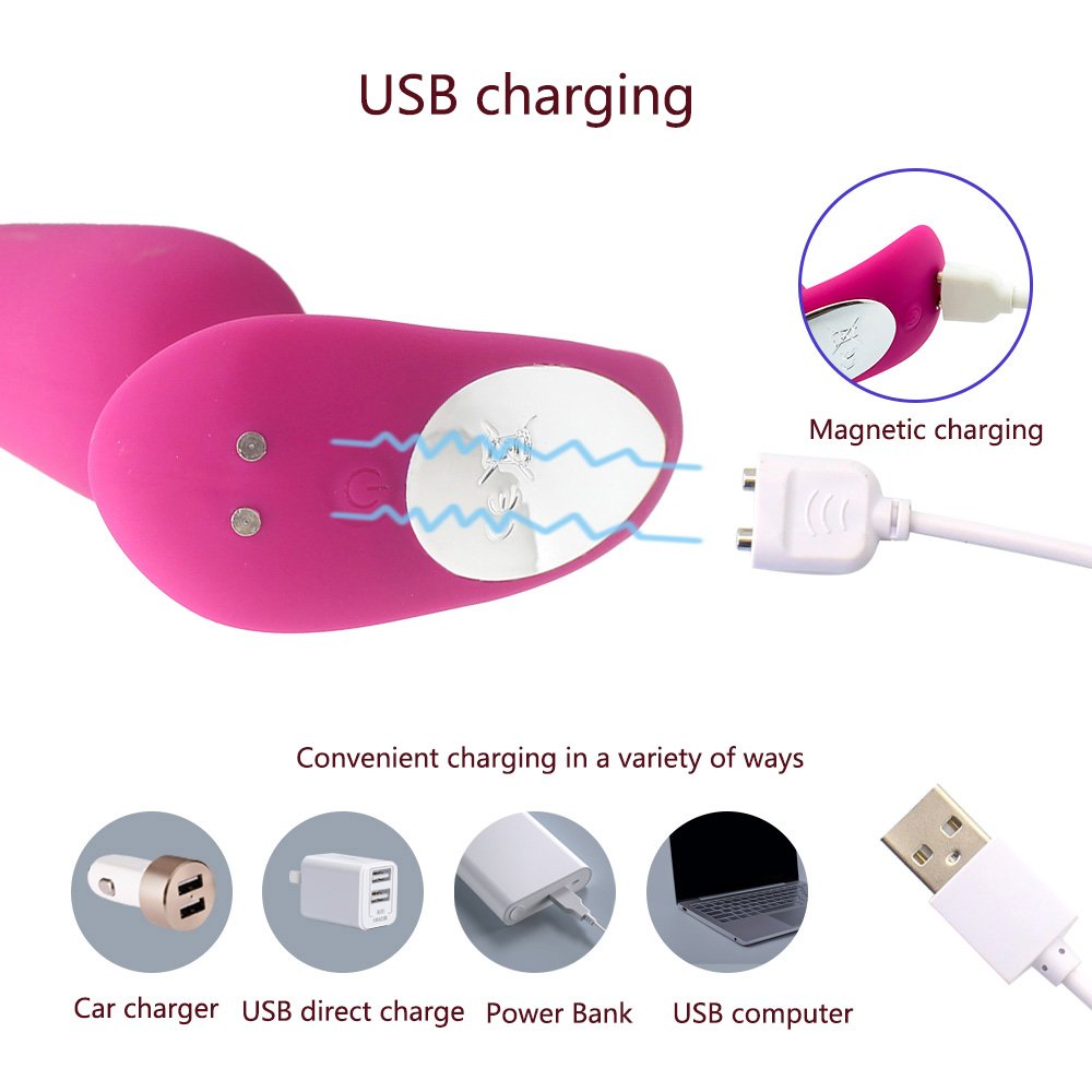 Couple Sex Sale Female Anal Plug T Handle Anal Plug Vibrator Operated By App Controlled Butt Plug