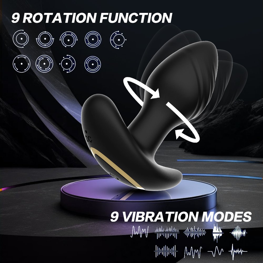 360 Rotation Adult Sex Toys Wireless APP-controlled Anal Plug Vibrator Women/Men Prostate Massager Gay Butt Plug Female