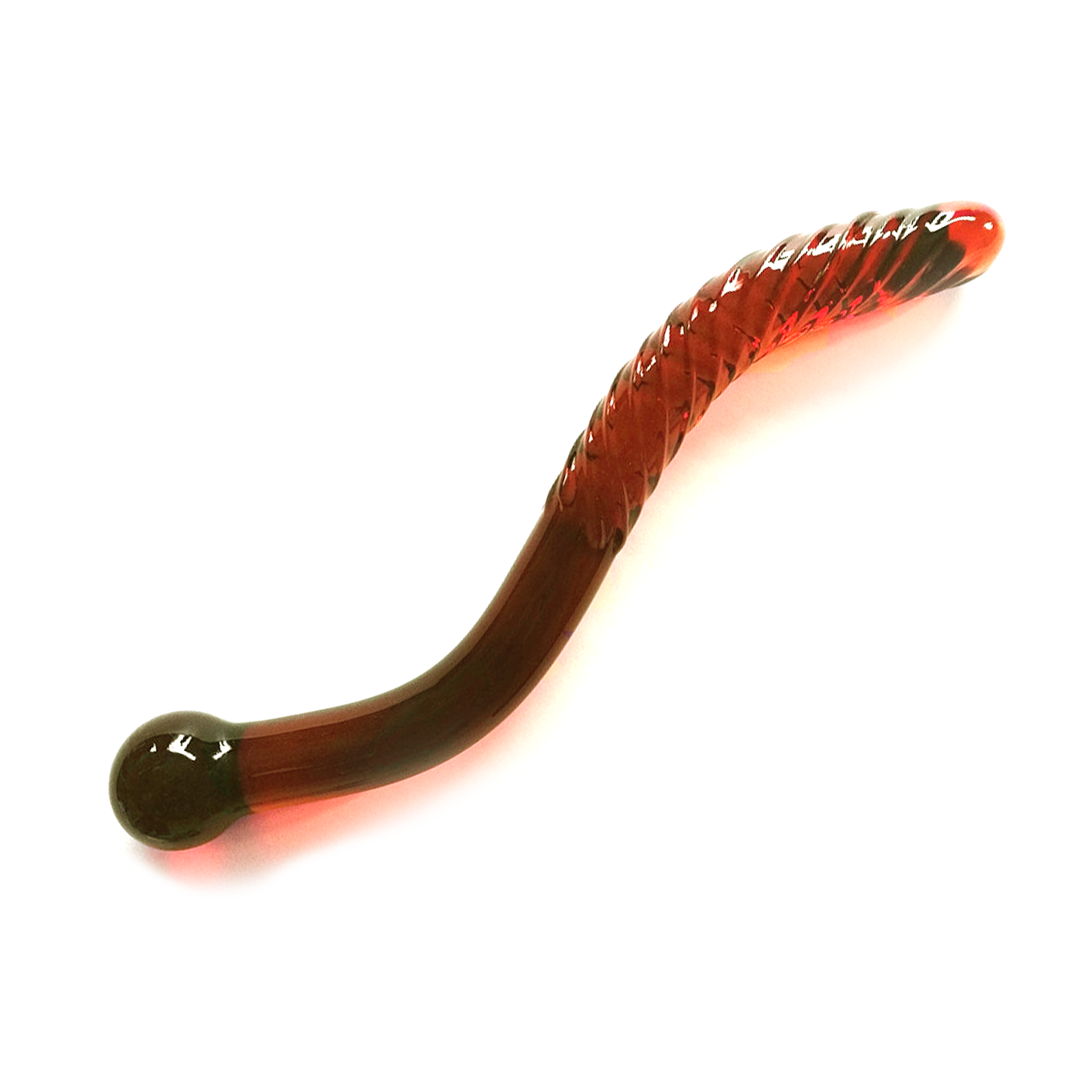 290mm Brown Glass Yoni Wand Crystal Dildo Penis Huge Glass Dildo Women Sex Toys Glass Anal Butt Plug For Adult Massage Wand