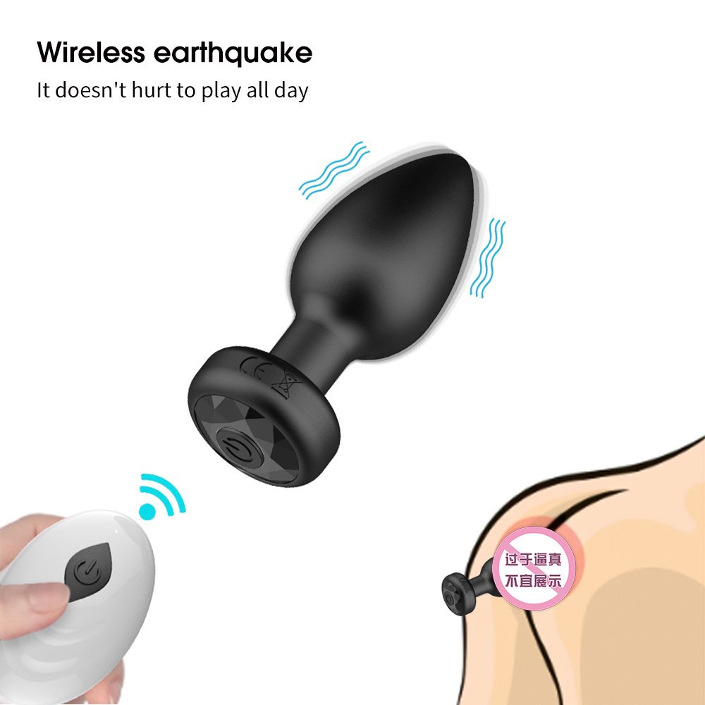 Sexfoxes OEM ODM Remote Control Anal Butt Vibrator Prostate Massager Sex Toy Adult products Anal Plug Vibrator